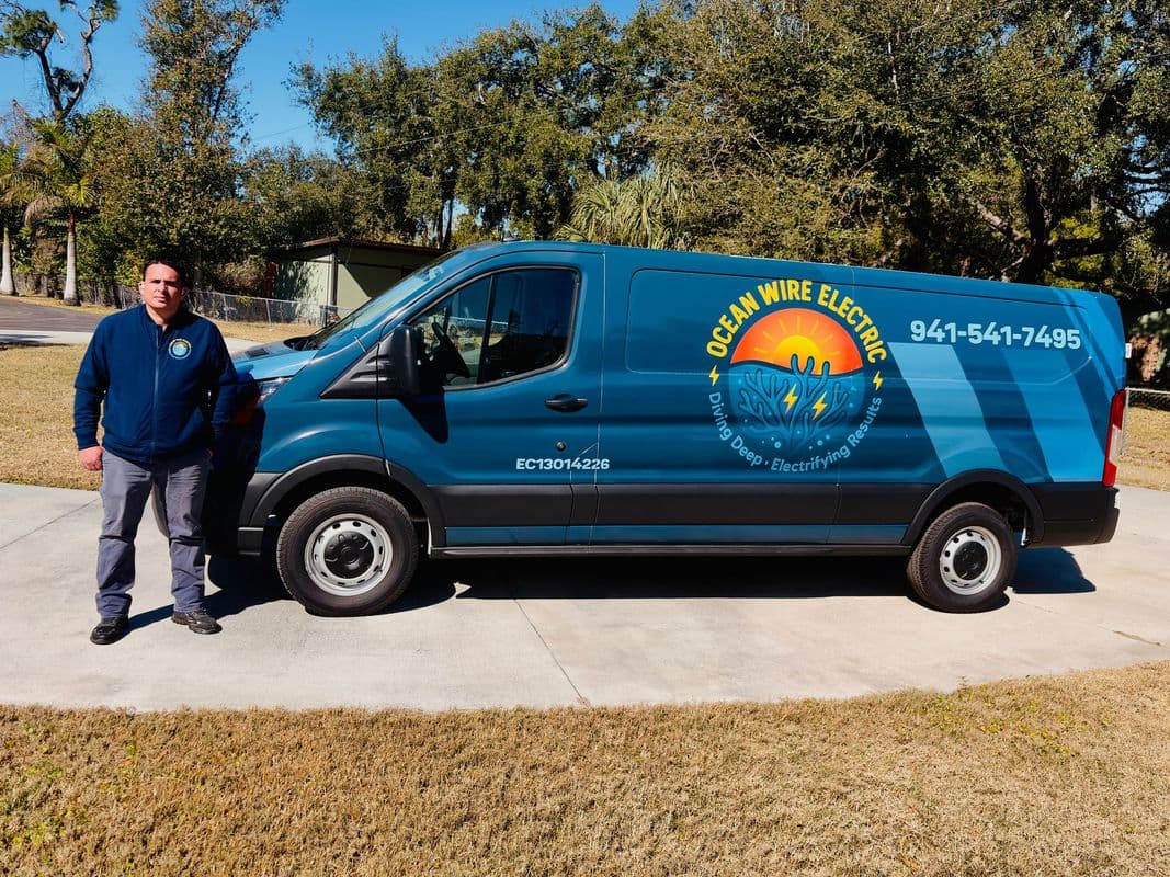 Ocean Wire Electric Team at work