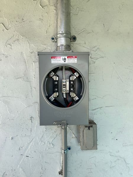 Electrical wiring installation project Sarasota FL